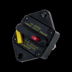 Blue Sea Systems Circuit Breaker, Bus 285 Panel 100 A Blue Sea Systems Circuit Breaker, Bus 285 Panel 100 A