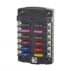 Blue Sea Systems Fuse Block STBlade 12circ Blue Sea Systems Fuse Block STBlade 12circ