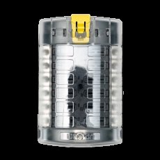 Blue Sea Systems Fuse Block STBlade 12circ w/cvr Blue Sea Systems Fuse Block STBlade 12circ w/cvr