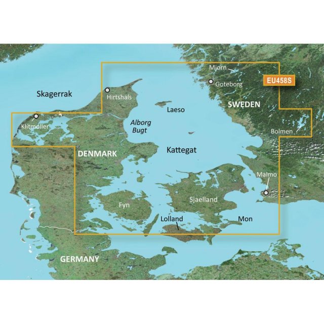 Garmin Garmin BlueChart G3 Vision Small Area - VEU458S - Goteborg - Fyn