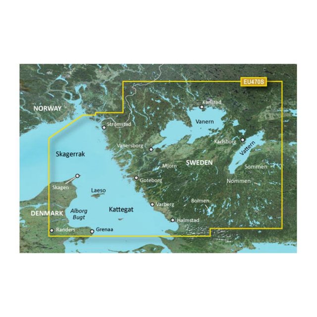 Garmin Garmin BlueChart G3 Vision Small Area - VEU470S - Stromstad - Halmstad