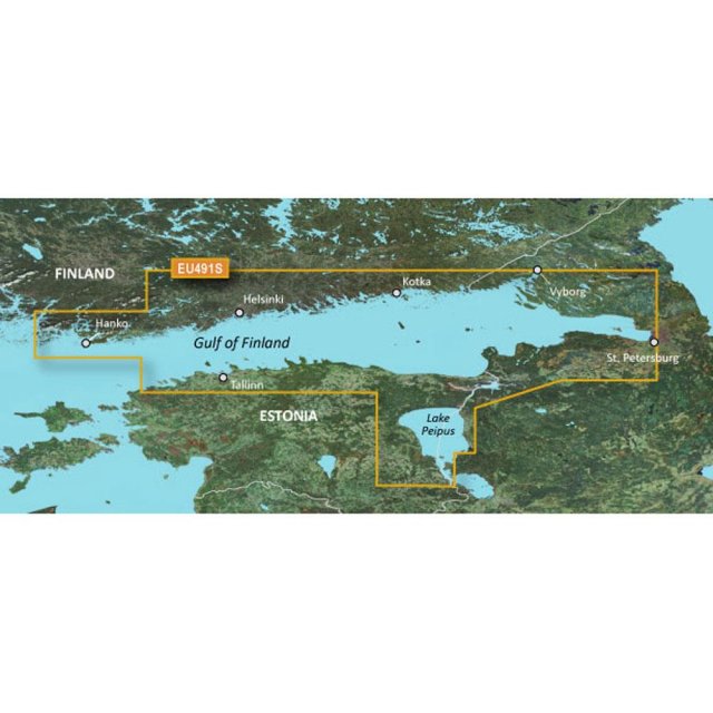 Garmin Garmin BlueChart G3 Vision - VEU491S: Hanko, St. P'burg, Tallin