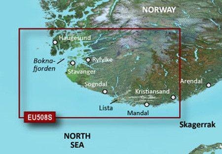 Garmin Garmin BlueChart G3 Vision - VEU508S: Kristiansand - Ryfylke