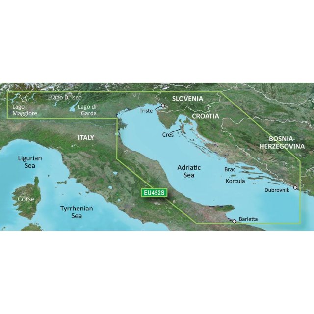 Garmin Garmin BlueChart G3 Vision - VEU452S: Adriatic Sea, North Coast