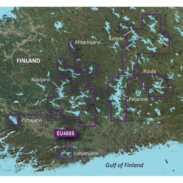 Garmin Garmin BlueChart G3 Vision - VEU488S: Keitele - Paijanne - Tampere