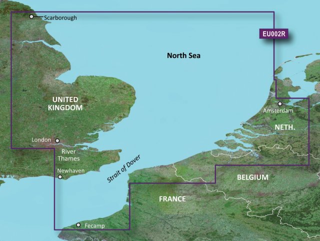 Garmin Garmin BlueChart G3 Vision - VEU002R: S/E England-Belux Inland Waters