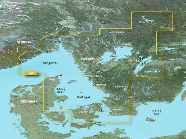 Garmin Garmin BlueChart G3 Vision Regular Area - VEU042R Oslo - Trelleborg