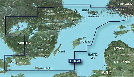 Garmin Garmin BlueChart G3 Vision Regular Area - VEU046R Sweden, South-East