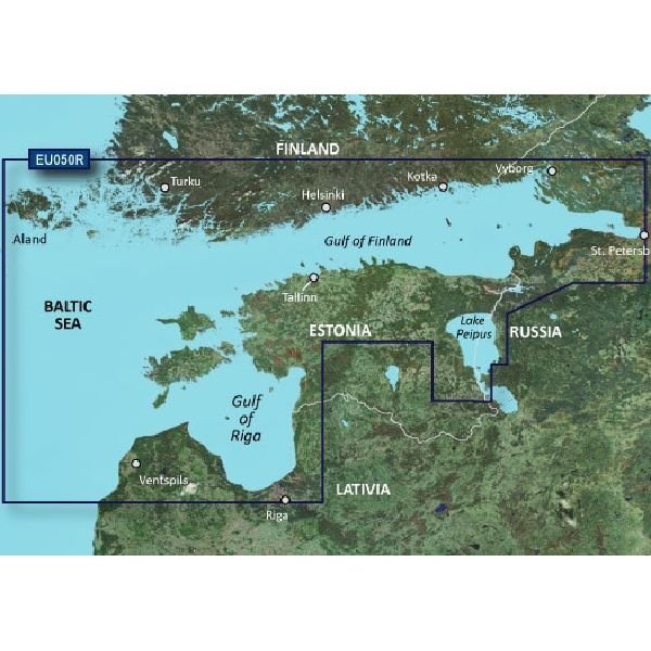 Garmin Garmin BlueChart G3 Vision - VEU050R: Gulfs of Finland & Riga