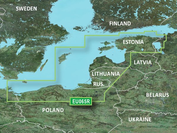 Garmin Garmin BlueChart G3 Vision - VEU065R: Baltic Sea, East Coast