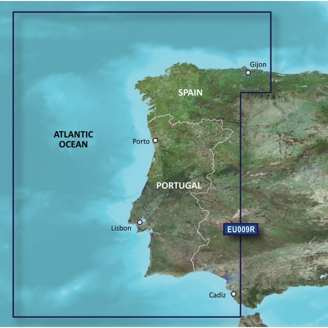 Garmin Garmin BlueChart G3 Vision - VEU009R: Portugal & Northwest Spain