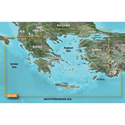 Garmin Garmin BlueChart G3 Vision - VEU015R: Aegean Sea & Sea of Marmara