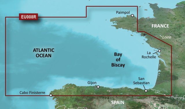 Garmin Garmin BlueChart G3 Regular Area - HXEU008R Bay of Biscay