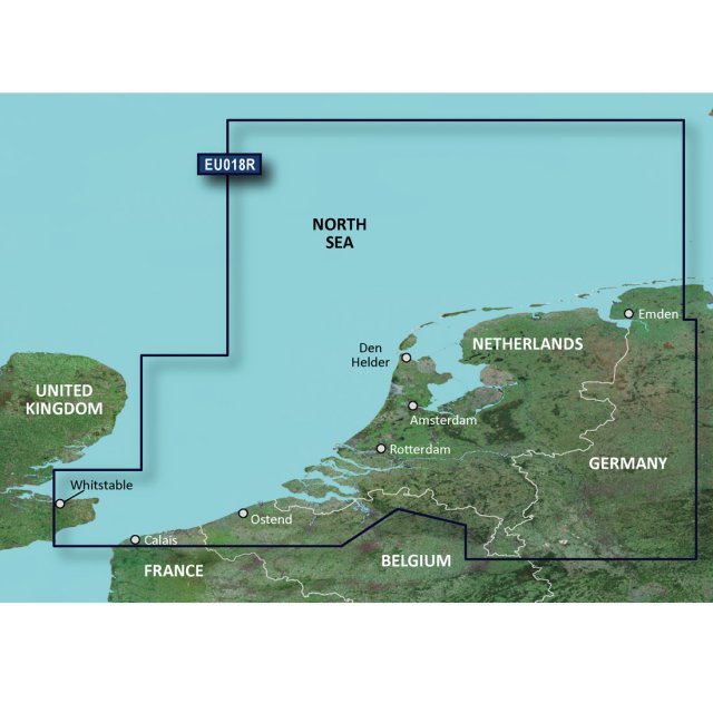 Garmin Garmin BlueChart G3 - HXEU018R: Benelux Offshore & Inland Waters