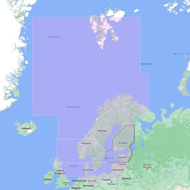 Furuno Furuno TimeZero Mega Wide Area Chart: North and Baltic Seas