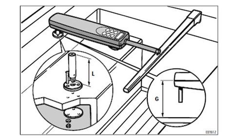 Raymarine Raymarine Tiller Autopilot Pedestal Assembly 64mm, 2.5 Inch