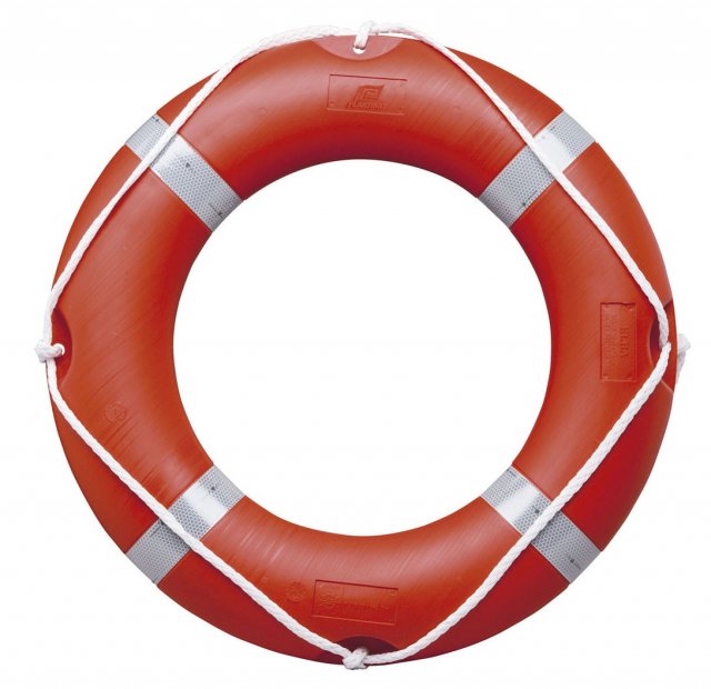 Plastimo Solas Ring Lifebuoys-With 30 m throwing line, 73cm