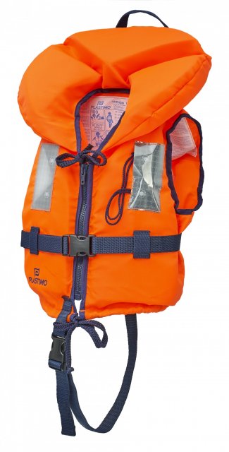 Plastimo Typhon Junior Lifejacket-10 - 20 kg-Orange, no pattern