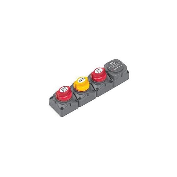 BEP Marine BEP 716 Horizontal Battery Distribution Cluster for Single Engine with Two Battery Banks