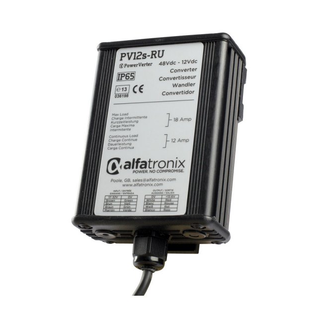 alfatronix Alfatronix Powerverter IP65 24-12VDC Converter - 144W (12A)