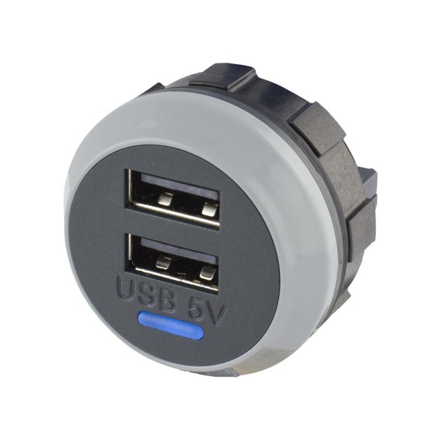 alfatronix Alfatronix Powerverter Double USB Power Outlet - Rear Fit - 2 x 1.5A