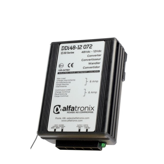 alfatronix Alfatronix DDi Series 48-12v Isolated DC-DC Converter - 72W (6A)