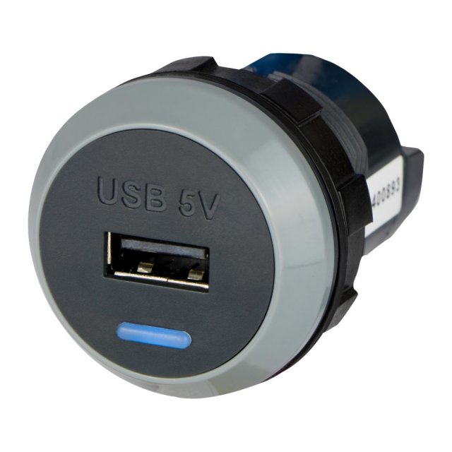 alfatronix Alfatronix IP65 Powerverter Single USB Outlet - Rear Fit - 2.1A