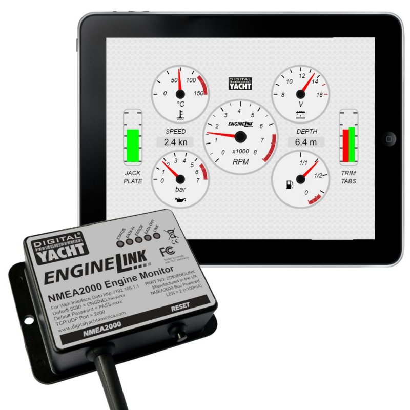 Digital Yacht Digital Yacht Enginelink Wireless NEMA 2000 Engine Interface