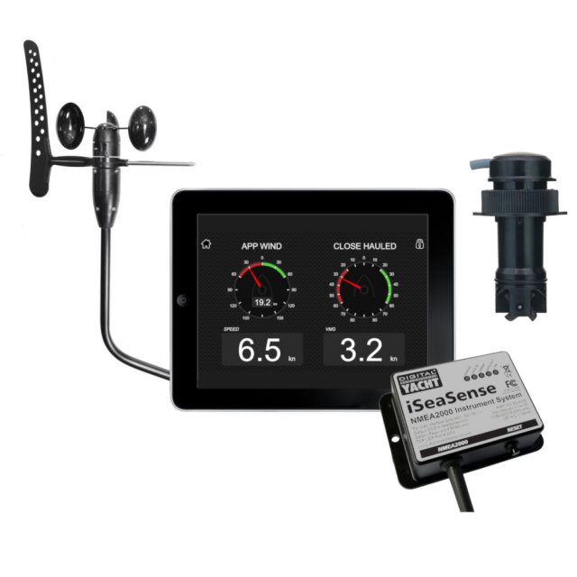 Digital Yacht Digital Yacht iSeaSense - Wireless Speed Depth Temp & Wind Pack