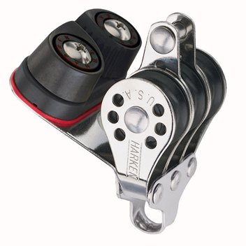 Harken Harken Triple Micro Block w/Cam Cleat & Becket