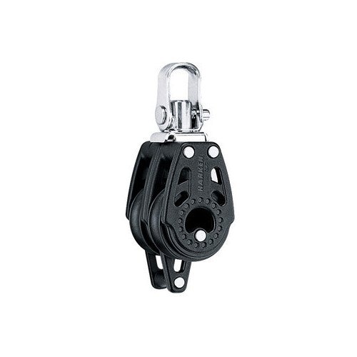 Harken 29mm Double Swivel Carbo Block w/Becket