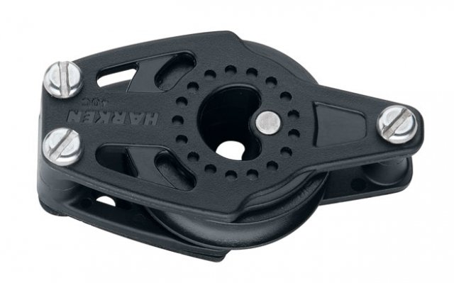 Harken Harken 40mm Carbo Cheek Block w/Becket