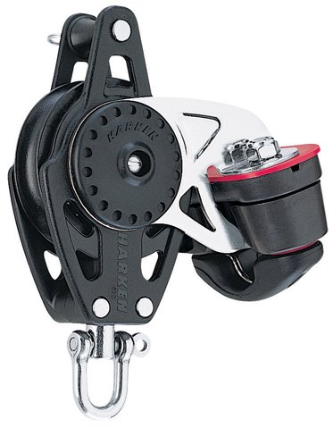 Harken Harken 57mm Carbo Block w/Cam Cleat and Becket