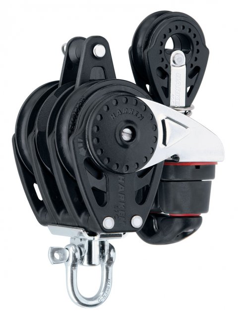 Harken Harken 57mm Triple Carbo Ratchamatic w/Cam, Bkt & 40mm Block