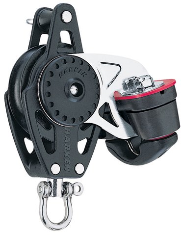 Harken Harken 40mm Carbo Block w/Cam Cleat and Becket