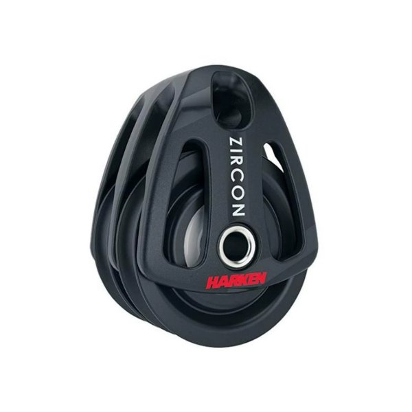 Harken 40mm Double Zircon Block w/Becket