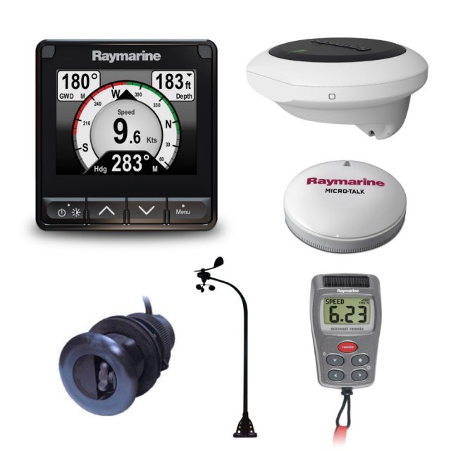 Raymarine Raymarine i70s Wireless Wind, DST800, Heading Sensor and Backbone Kit