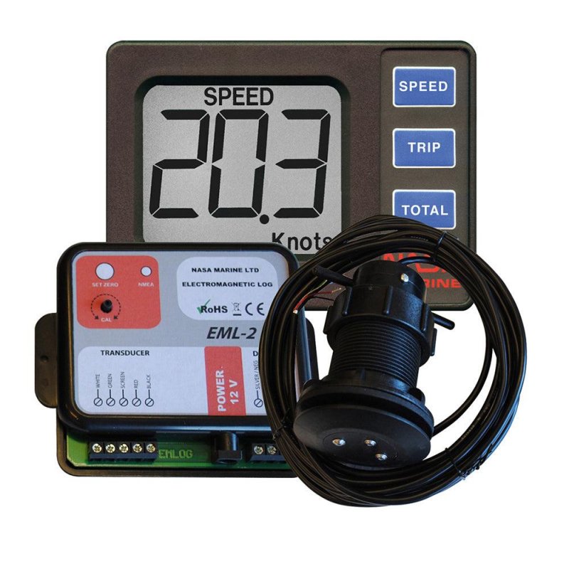 Nasa Marine Nasa Electromagnetic Log Data box & Target Log Display