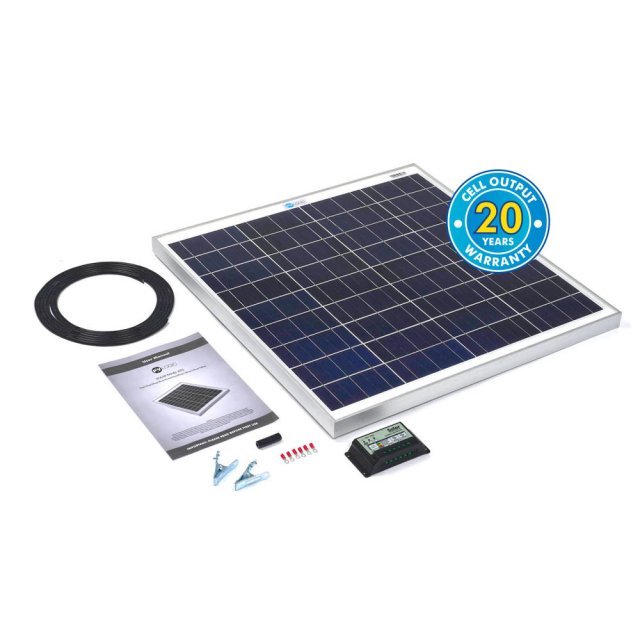 Solar Technology Solar Technology 60W Rigid Solar Panel Kit & 10Ah Charge Controller