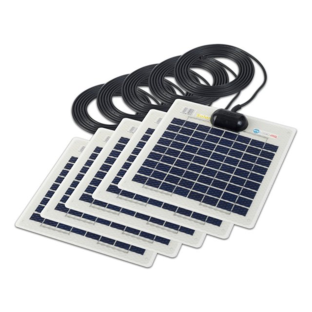 Solar Technology Solar Technology 5W Flexi Solar Panel Kit Bulk Pack (5 Panels)