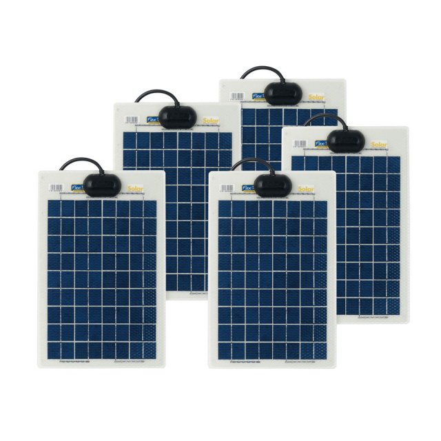 Solar Technology Solar Technology 10W Flexi Solar Panel Kit Bulk Pack (5 Panels)