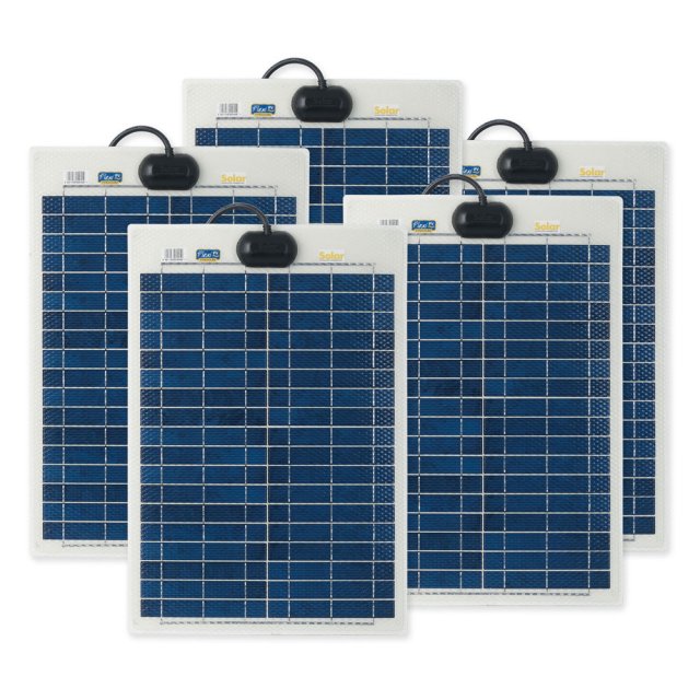 Solar Technology Solar Technology 20W Flexi Solar Panel Kit Bulk Pack (5 Panels)