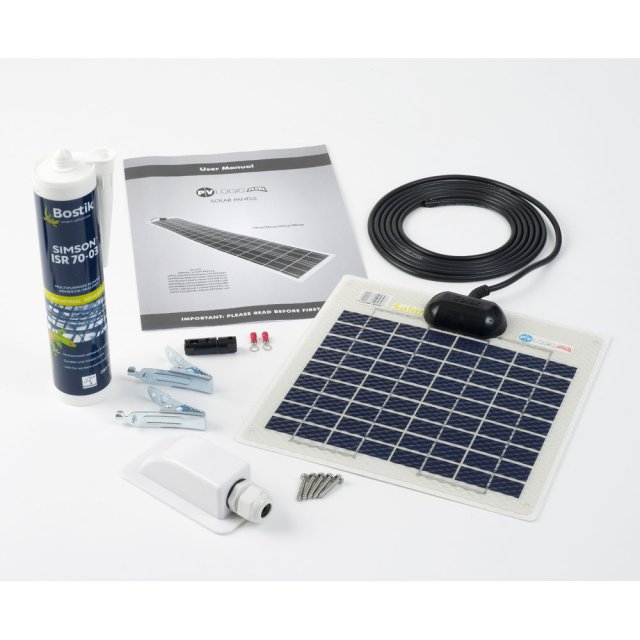 Solar Technology Solar Technology 5W Flexi Solar Panel & Roof/Deck Top Kit