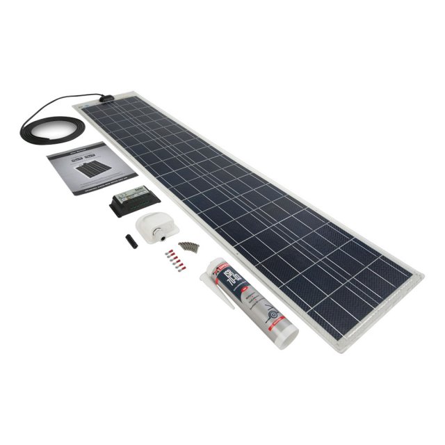 Solar Technology Solar Technology 60W Flexi Solar Panel & Roof/Deck Top Kit