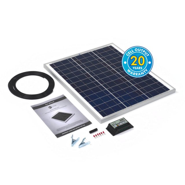 Solar Technology Solar Technology 45w Rigid Solar Panel Kit & 10Ah Charge Controller