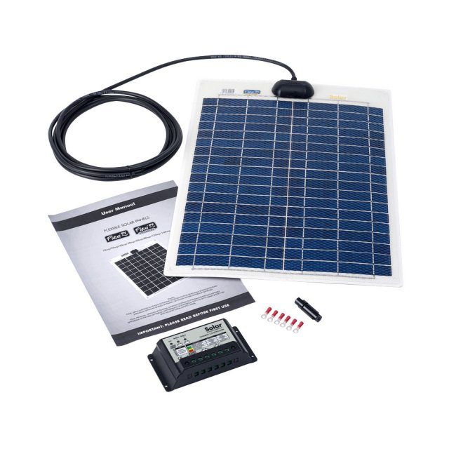 Solar Technology Solar Technology 20W Flexi Solar Panel Kit & 10Ah Charge Controller