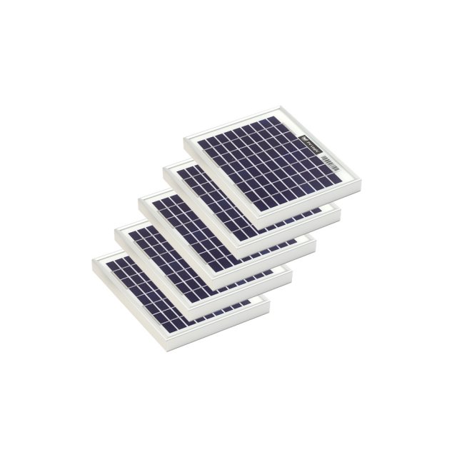 Solar Technology Solar Technology 5 x 5W Rigid Solar Panels Pack