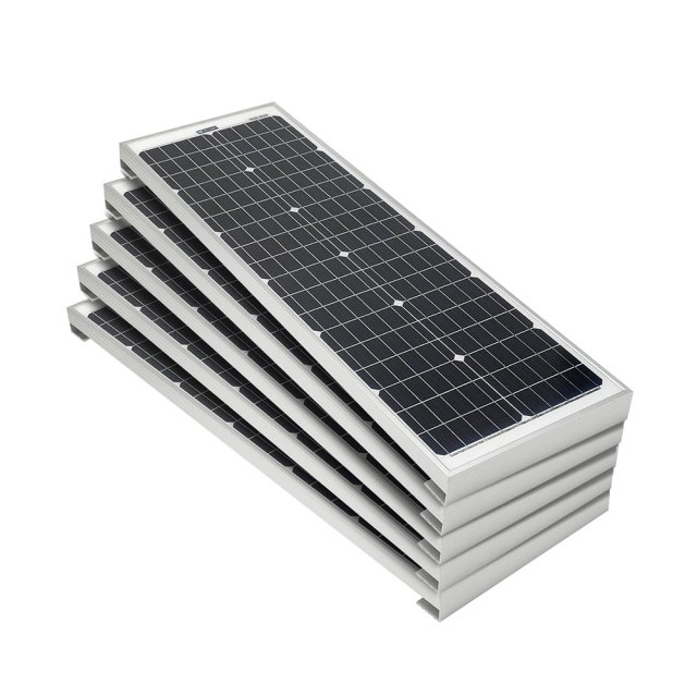 Solar Technology Solar Technology 5 x 60W Rectangular Rigid Solar Panels Pack