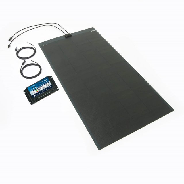 Solar Technology Solar Technology 200W MHD Flexi Top Exit Solar Panel & 20A PWM