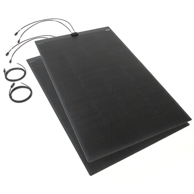 Solar Technology Solar Technology 2 x 250W MHD Flexi Top Exit Solar Panels Pack